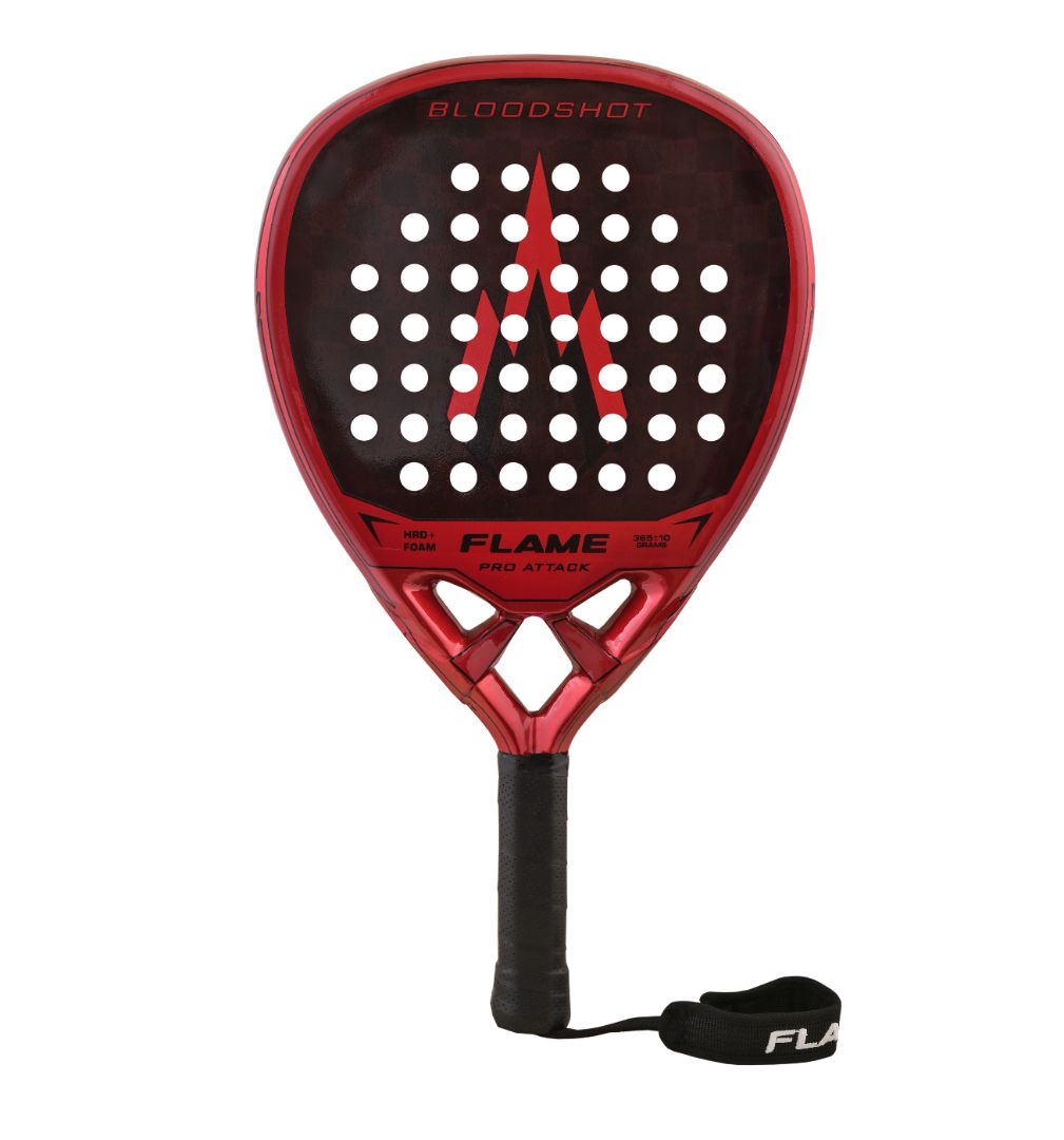 Bloodshot 18k Carbon Padel - Diamond - Pro Attack