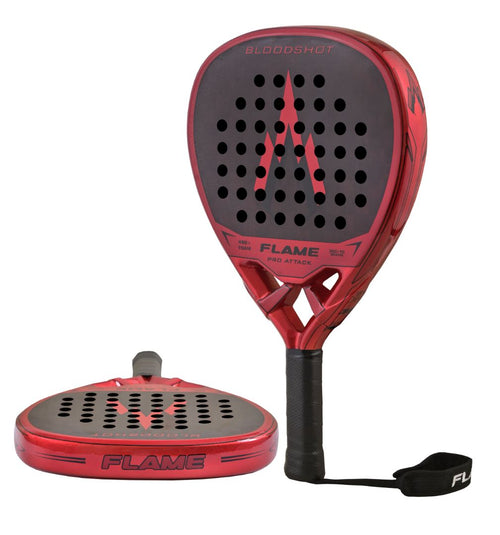 Bloodshot 18k Carbon Padel - Diamond - Pro Attack