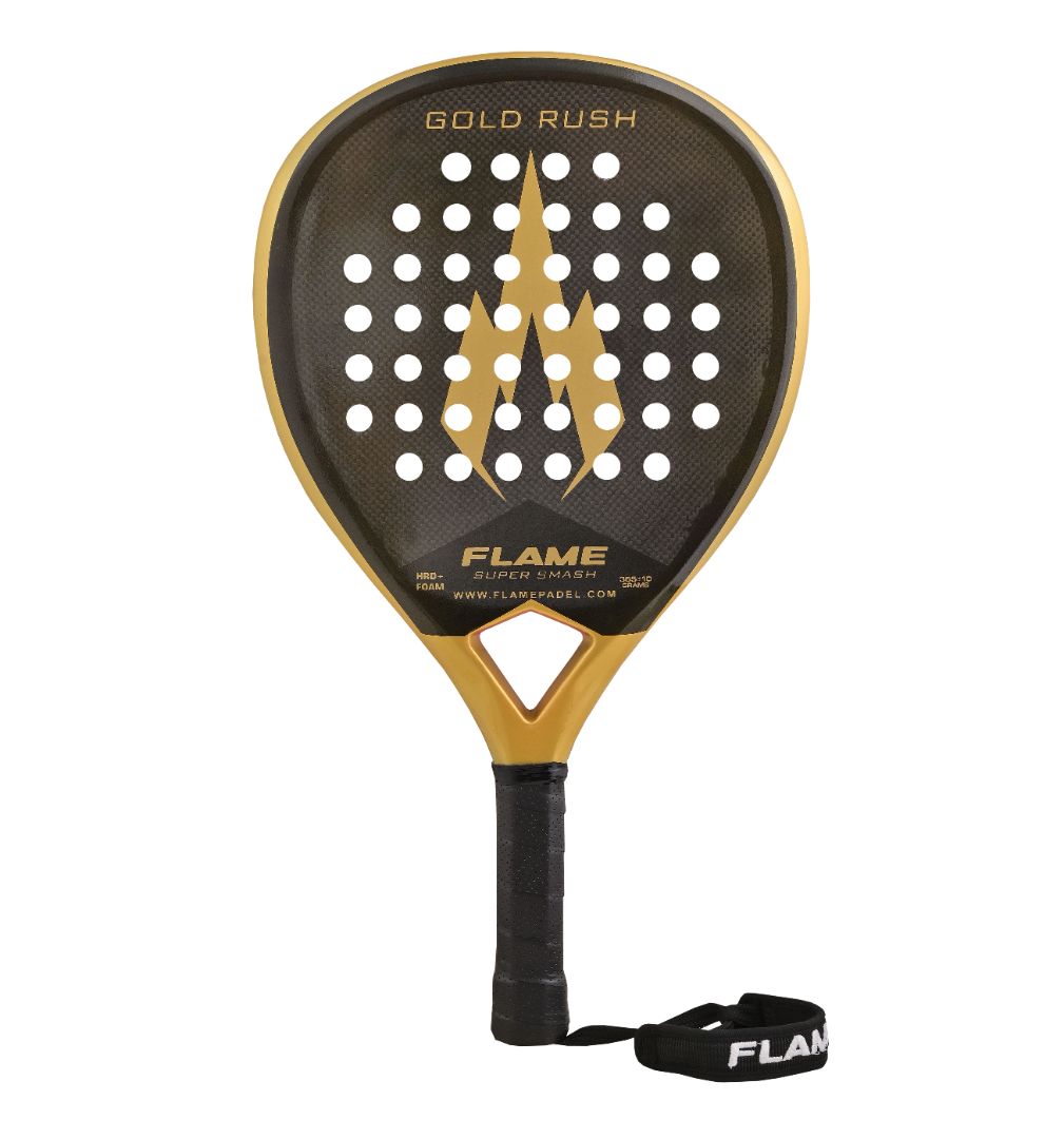 Gold Rush 3K Carbon Padel – Diamond - Super Smash